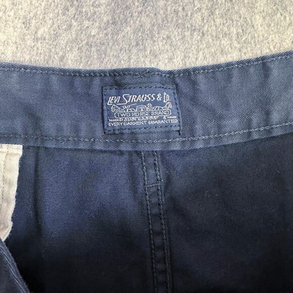 Levi's Carrier Cargo Shorts Men's 40 Navy Blue Utility Outdoor Bermuda S40196 - Picture 4 of 9